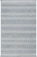 Seyran Halı İbiza 151 Gri Kolay Temizlenen Hav Toz Vermez Etnik Halı